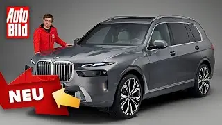 BMW X7 Facelift (2022) | Neues Markengesicht für das Facelift des X7 | Sitzprobe mit Andreas Huber