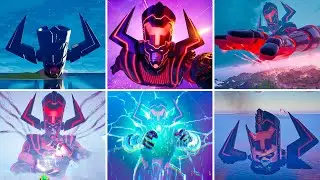 Evolution of Galactus in Fortnite (Chapter 1 Season X - Chapter 5 Season 4)