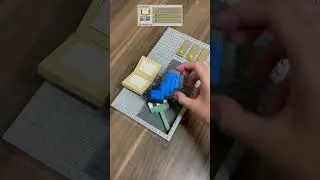 Enchanting Minecraft Trident BUT Lego! 🔱