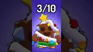 Ranking Every Spike Skin Again... #brawlstars #brawlstarsgame #shorts