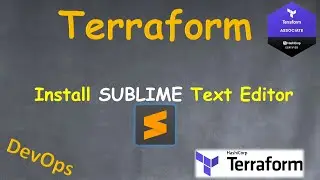 IDE for writing Terraform code SUBLIME + Terraform Plugin | How to Install and Configure