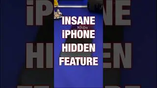 Most Insane iPhone HIDDEN Feature Ever !!! #iphone #apple