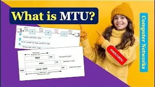 What is Maximum Transmission Unit? What is MTU in Networking? | MTU HINDI URDU