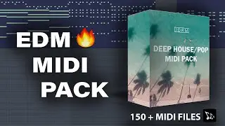 EDM MIDI PACK (150+ MIDI FILES)