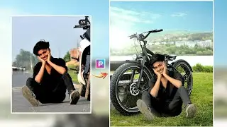 PicsArt background change photo editing  | Change sky colour | PicsArt Editing | urban editz