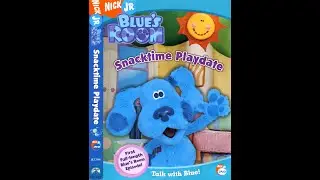 Opening to Blue's Room - Snacktime Playdate (US DVD; 2004)