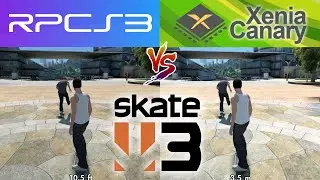 Skate 3 | RPCS3 Vs Xenia Canary - GTX 1660 / i5 8600