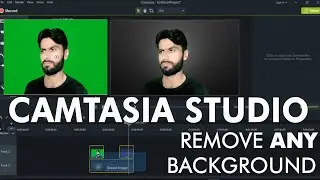 How to remove ANY backgroud color in Camtasia studio