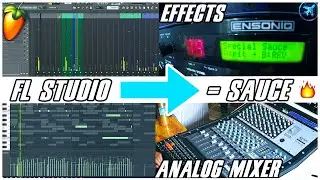 Effect Sends Tutorial In FL Studio 🍀 (Using Analog Gear In FL Studio) 🌊⚡