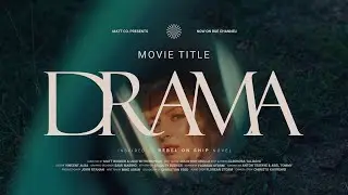 Ultimate Drama Movie Title Templates | Premiere Pro & After Effects for Filmmakers!