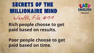 Wealth File #11 - Secrets of the Millionaire Mind - T. Harv Eker | Audio Book | Easy English Channel