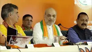 LIVE: Amit Shah releases party's manifesto for Jammu and Kashmir Assembly Elections 2024