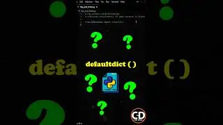 Super Useful for Python dict. 