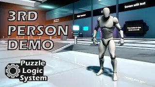 UE4 / UE5 - Puzzle Logic System (3rd Person Demo)