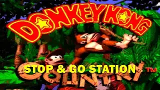 [SNES] Donkey Kong Country - Monkey Mines - Stop & Go Station