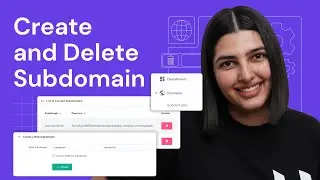 How to CREATE and DELETE Subdomains in Hostinger | Easy Steps