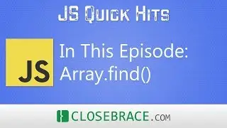 JS Quick Hits - Array.find()