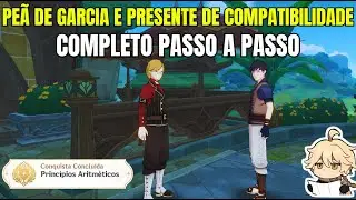 DIARIA (PEÃ DE GARCIA) COMPLETA E PASSO A PASSO (PRESENTE DE COMPATIBILIDADE) GENSHIN IMPACT