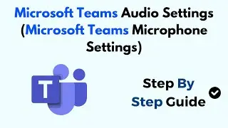 Microsoft Teams Audio Settings (Microsoft Teams Microphone Settings)