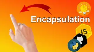 Encapsulation - OOP postulate once and for all with simple examples - Finger analogy (Python, JS)