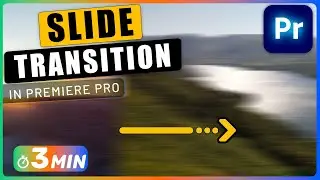 How to do SMOOTH SLIDING BLUR Transition in Premiere Pro