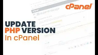 How to change PHP version in cPanel |Update PHP version in cPanel|Update PHP for WordPress in cPanel