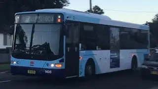 Transit Systems 1406 Scania K94UB Volgren CR228L 804 To Parramatta