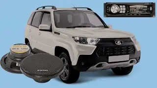 установка магнитолы Niva Travel