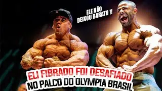 ELI FIBRADO FOI DESAFIADO NO PALCO DO MR OLYMPIA BRASIL !!!