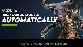 Rig Your Characters Automatically | AutoRig with AccuRig by Reallusion | 100% Free Download