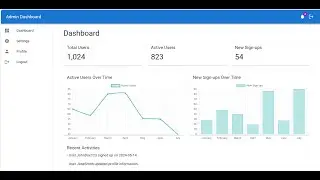 Free Beautiful Admin Dashboard in ReactJS using Material-UI