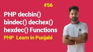 PHP decbin(), bindec(), dechex() and hexdec() Functions