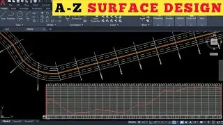 How I Create Surface Alignment in Autocad || Start to Finish || Latest Tips for Beginners