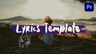 Free Lyrics Title Template | Premiere Pro