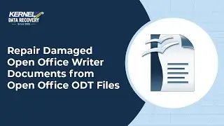 Recover corrupt word document Writer Documents from Open Office ODT Files