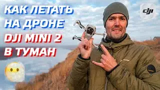 DJI MINI 2 КАК НЕ ПОТЕРЯТЬ ДРОН В ТУМАНЕ / DJI FLY 1.4.12 FLYING IN FOG / CINEMATIC 4K DRONE FOOTAGE