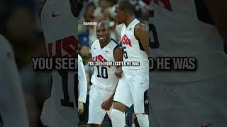 Kevin Durant learned from Kobe Bryant that the Olympics never gets old #olympics