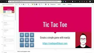 React TicTacToe Part10 Conclusion