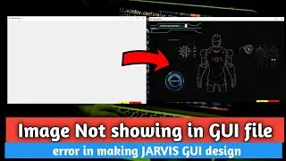 No image showing only white screen on Python GUI file || Avi upadhyay