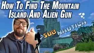 Subnautica Tips & Tricks Tutorial - How To Find The Mountain Island & Alien Gun Building