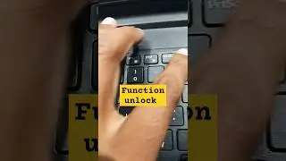 All Dell Vostro 15 Series Laptop Function Key's Lock/ Unlock ShortCut Key's#macnitesh#keyboardtricks