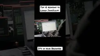 top 10 Reasons to Learn JavaScript - it's in your Browser #informationtechnology #it
