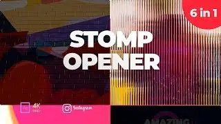 Claps Stomp Opener - After Effects Template