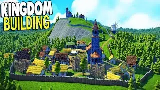 NEW: BEST CUSTOM CASTLE & CITY BUILDING GAME YET | Foundation Gameplay (PC)