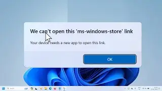 Windows Store Missing | We Cant Open this ms-windows-store link {How to FIX} Windows Store Error