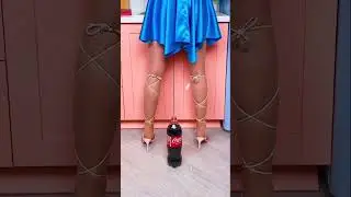 Making Coke Fountain Under The Dress #prank