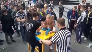 Lviv 760 - Armfight Lyubov Maksymiv - Olga Kanyuha