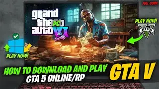 How to Download and Install GTA 5 on PC & Laptop ✔️
