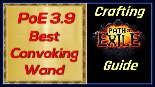 PoE 3.9 UPDATE Necromancer Minion Build - Best Convoking Wand - Crafting Guide