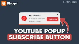 How to Add a Floating Subscribe Button on Blogger